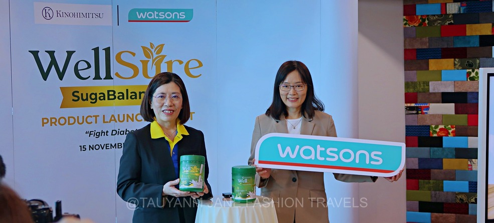 Kinohimitsu & Watsons Malaysia | Wellsure Sugabalance Product Launch